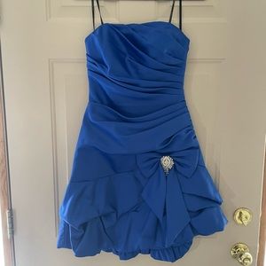 Masquerade Strapless Formal Dress size 9/10